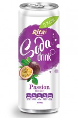 330ml Soda drink passion Flavour 2